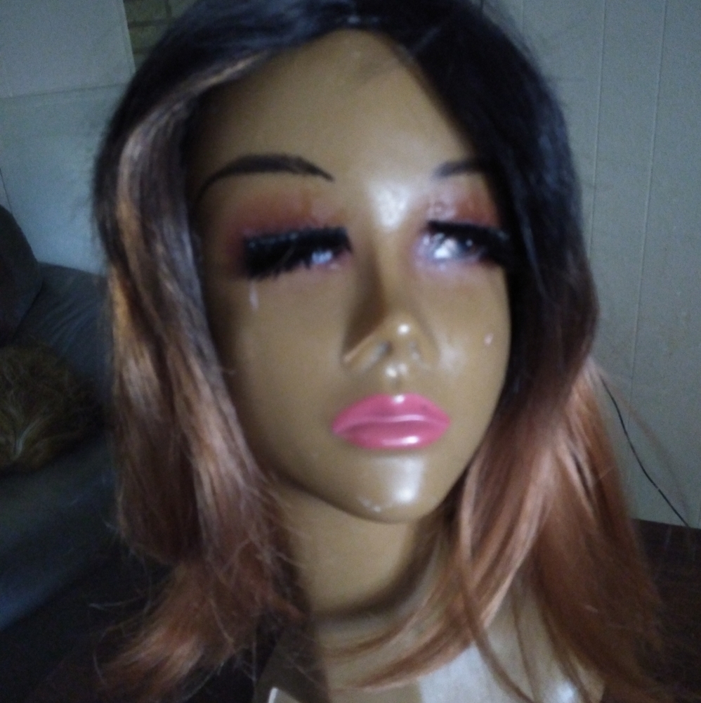 Synthetic Ombre Color Wig
